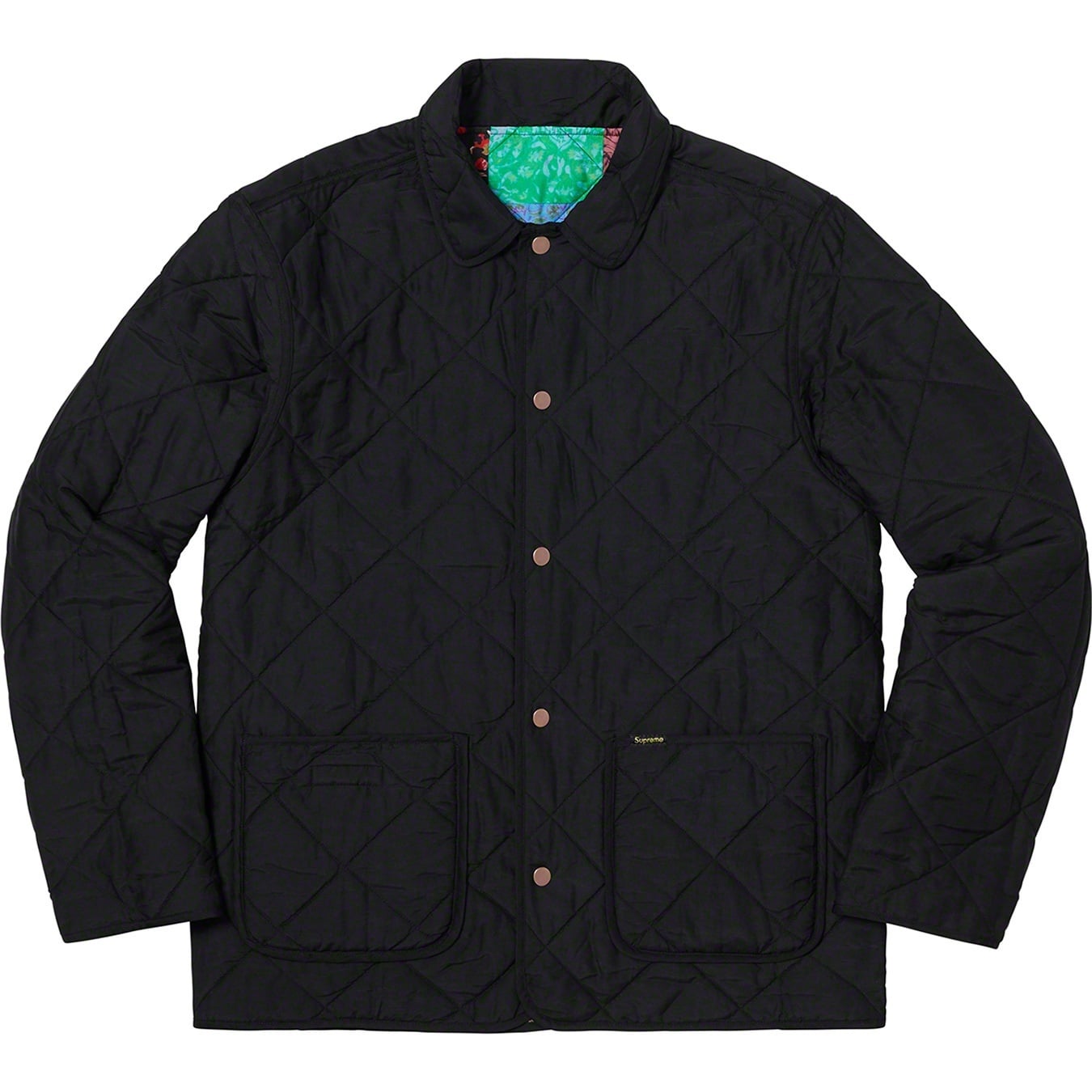 Reversible Patchwork Quilted Jacket view 6